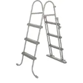Bestway Échelle de piscine 107 cm sécurité en acier tubulaire