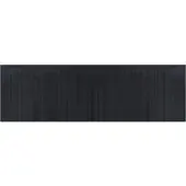 vidaXL Tapis rectangulaire noir 60x200 cm bambou