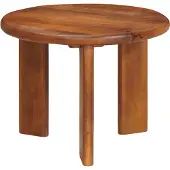 vidaXL Tables basses gigognes 3 pièces Marron miel Bois massif Mango