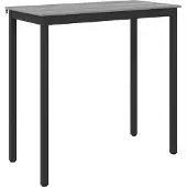 vidaXL Table haute en bois composite