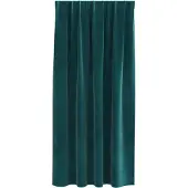 vidaXL Rideaux occultants 2 pcs vert foncé 140 x 175 cm velours