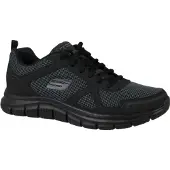 SKECHERS Slip on 'Bucolo' noir / noir chiné