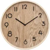 Atmosphera Ivana Horloge murale, cadran minimaliste, 28 cm