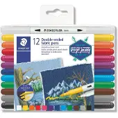 Staedtler D.Spitze stylo fibres textiles - 12 pièces