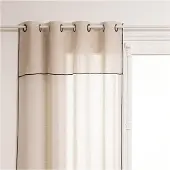 Atmosphera Fred Voilage beige lin - 140 x 240 cm