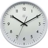NXt - 7320 - Horloge Murale - 30cm - blanc - Easy Big