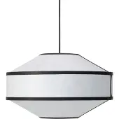 New Works Kite Suspension White & Black | Ø55cm