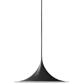 Gubi Suspension , Semi, dimmable, Noir, Salon / séjour, Métal, Design