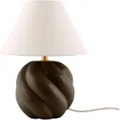 Globen Lighting Lampe de Table , DAHLIA, Beige, Salon / séjour, Tissu / textile