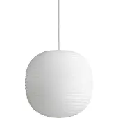 New Works Suspension , Lantern Medium, dimmable, Blanc, Salon / séjour, Verre, Design