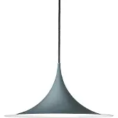 Gubi Suspension , Semi, dimmable, Noir, Salon / séjour, Métal, Design
