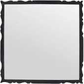 House Doctor Miroir Carve marron 75x75cm