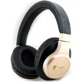 GUESS Casque d'écoute sans fil bluetooth GUBH604GEMK (4G Script) noir