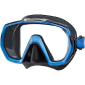 Tusa Freedom ELITE - Masque mono-verre avec grand champ de vision, couleur:noir/bleu