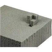 SHOWGEAR Cubed Foam 50 mm Platte : 1,2m x 0,6m, 5cm