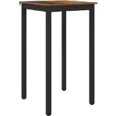 vidaXL Table haute en bois composite