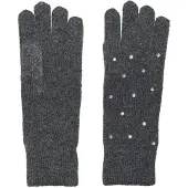Kids Only Gants - Tricoté - KogChyna - Dark Grey Melange/Rhinest - - UneTaille - Gants