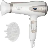 Adler Sèche-Cheveux Ad 2248Wc. Blanc Et Champagne