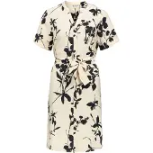 Object Robe-chemise 'OBJJacira' beige / noir