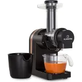 Klarstein Extracteur de jus - bella elegance - 200 w - 400 ml - sans bpa - noir