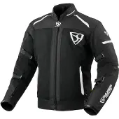 MUGENRACE Fuggire-A Veste Textile Noir Blanc Taille XL