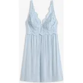 Bonprix Nuisette en viscose avec broderies anglaises