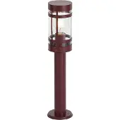 QAZQA Lampe d'extérieur moderne rouge foncé 50cm IP44 - Gleam