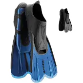 Cressi Agua Short Swimming Fins Bleu EU 39-40