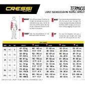 Cressi Thermic Ultraspan Swimsuit Noir 1 Femme
