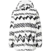 Columbia Veste en polaire fonctionnelle 'Rare Escape' noir / blanc