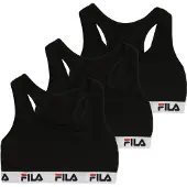 FILA Soutiens-gorge rouge / noir / blanc