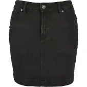 Urban Classics Jupe noir denim