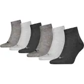 Puma Chaussettes gris / noir