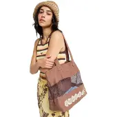 Roxy Summer Breezy Tote Bag Marron