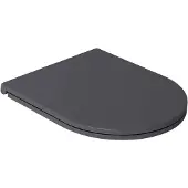 Isvea - wc-bril slim, softclose, antraciet