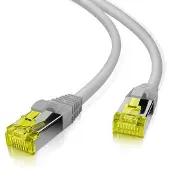 Helos 118069 câble patch S/FTP CAT 6a gris 5,0m