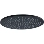 Paffoni bâton - hoofddouche, diamètre 23 cm, mat zwart (15 l/min)