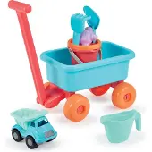 Ecoiffier Strandwagen mit Zubehör - 8-teilig.