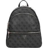 GUESS Sac à dos 'MANHATTAN II LARGE BACKPACK' gris basalte / noir