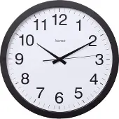 Hama 185876 Wall Clock Noir