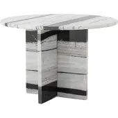 Bloomingville Table basse Rosito en marbre