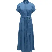 Ragwear Robe-chemise 'Liora' bleu denim