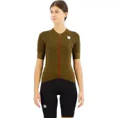 Sportful Monocrom Short Sleeve Jersey Vert XS Femme