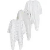 Next Pyjama gris / gris chiné / blanc