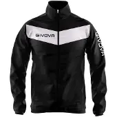 Givova Veste de sport Rain Nero-bianco Noir
