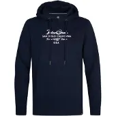 Petrol Industries Sweat-shirt bleu foncé / blanc