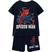 Name it Pyjama 'Spider-Man' bleu marine / bleu roi / rouge / blanc
