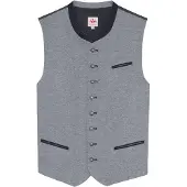 Spieth & Wensky Gilet folklorique 'Haldis' bleu