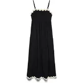 Vero Moda Robe 'VMJenna' noir / blanc