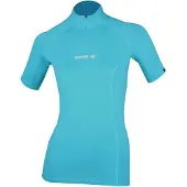 BEUCHAT Atoll Short Sleeve Rash Guard Bleu XS Femme